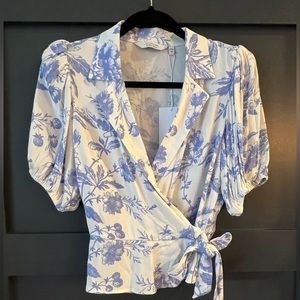 & Other Stories Wrap Top | EU Size 40 | US Size 8 | New with Tags